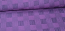Ajour- Check Baumwolle leicht gecrasht violett